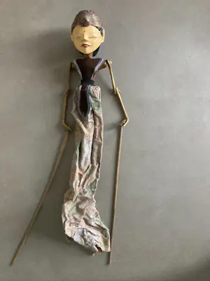 Niet of onleesbaar gesigneerd - Wajangpoppen wajong golek kopen? Bied vanaf 1!