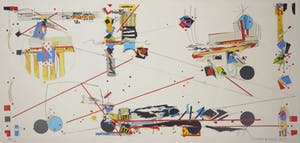 Sam Middleton - Zeefdruk, Zonder titel kopen? Bied vanaf 20!