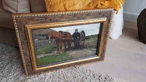 Herman van der Weele - olieverf op paneel - handgesigneerd kopen? Bied vanaf 675!