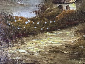 Niet of onleesbaar gesigneerd - Huisje in bos. kopen? Bied vanaf 1!