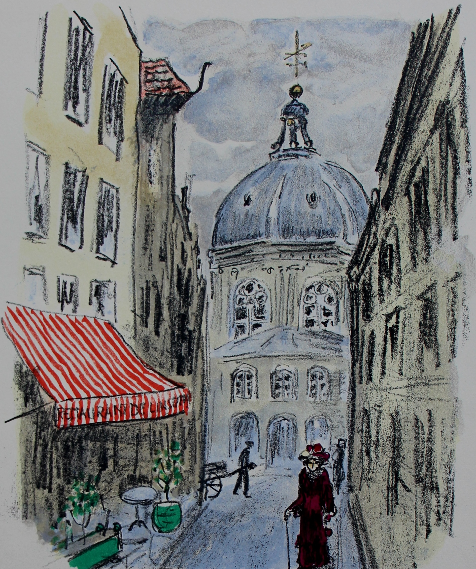 Kees van Dongen - Litho: "La révolte des anges" - 1951 kaufen? Bieten Sie von 199!
