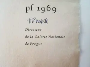 Jiri Anderle - Jiři ANDERLE - Radierung (1968) – handsigniert – (22 x 16 cm) kopen? Bied vanaf 390!