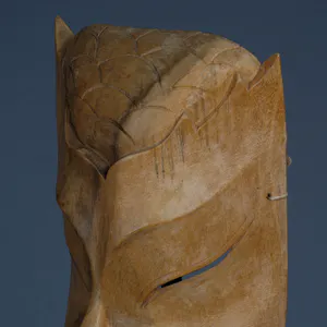 Niet of onleesbaar gesigneerd - Japans theater masker, Noh! kopen? Bied vanaf 1!