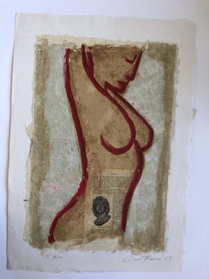 Casper Faassen - Staand naakt (groot) kopen? Bied vanaf 235!