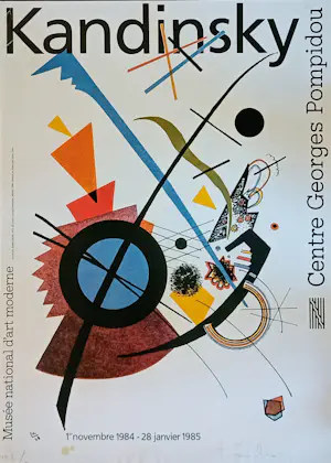 Wassily Kandinsky - tentoonstellingsaffiche kaufen? Bieten Sie von 50!