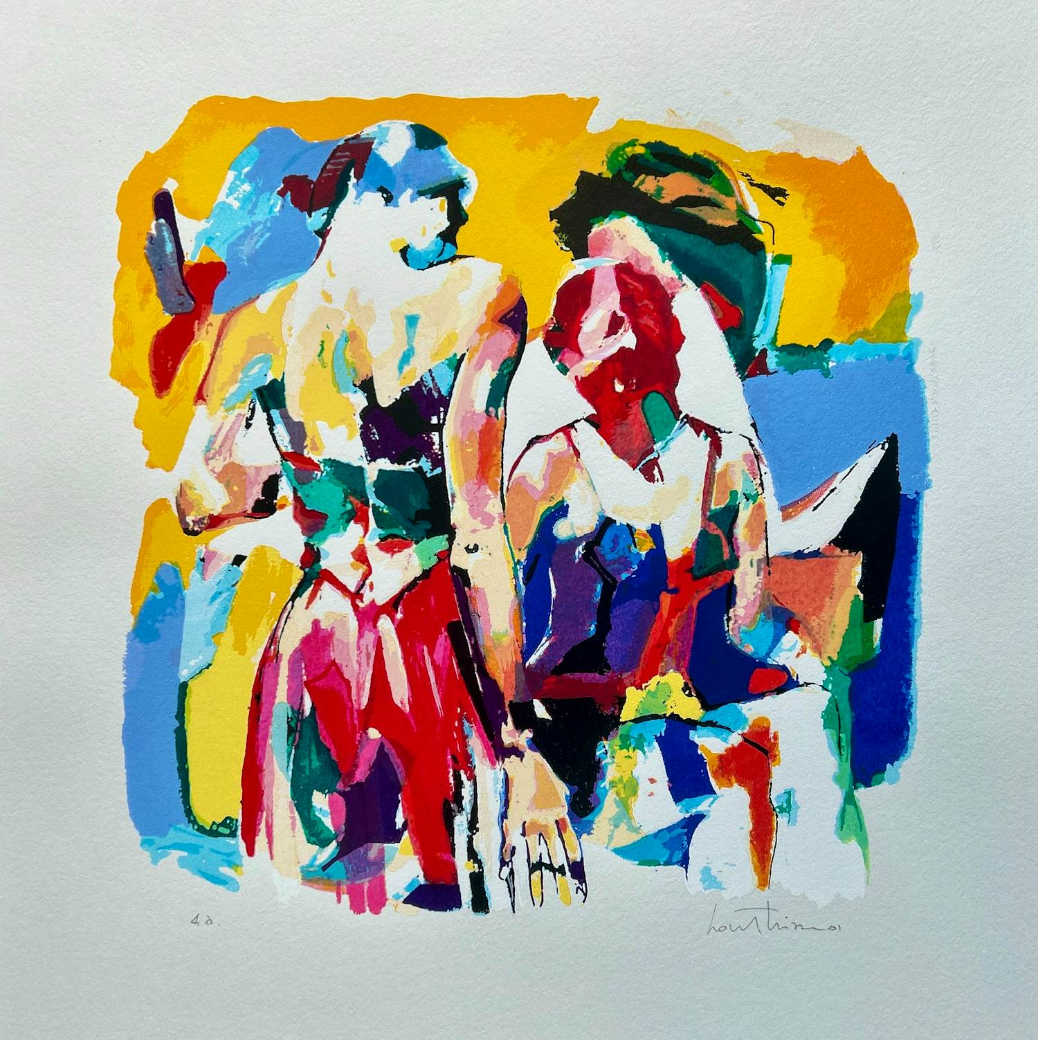 Lou Thissen - Zonder titel verkocht voor € 35!