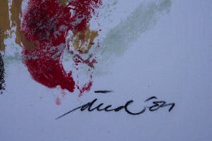 Niet of onleesbaar gesigneerd - Zonder titel kopen? Bied vanaf 1!