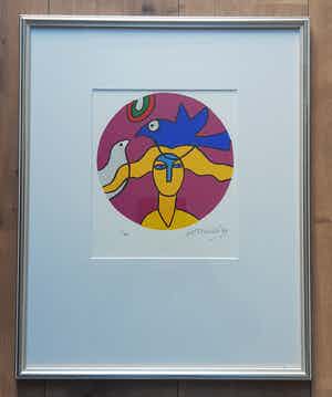 Corneille - Laatste keer!! Sans Titre. Zeefdruk uit 1994 verkocht voor € 145!