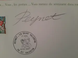 Raymond Peynet - Litho, Titel, de dichter kopen? Bied vanaf 45!