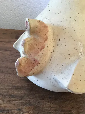 Niet of onleesbaar gesigneerd - Keramiek kip, gesigneerd kopen? Bied vanaf 1!