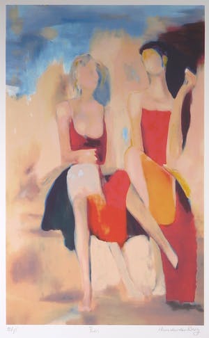 Hans van den Berg - Zeefdruk, Paris - Ingelijst (Groot) kopen? Bied vanaf 1!