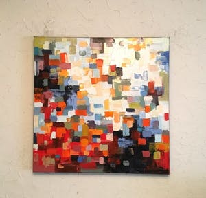 Dam Domido - Abstract, oil on canvas kopen? Bied vanaf 375!