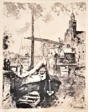 Jan Sirks - 41/125 Aelbrechtskolk Rotterdam 183-JS kopen? Bied vanaf 35!