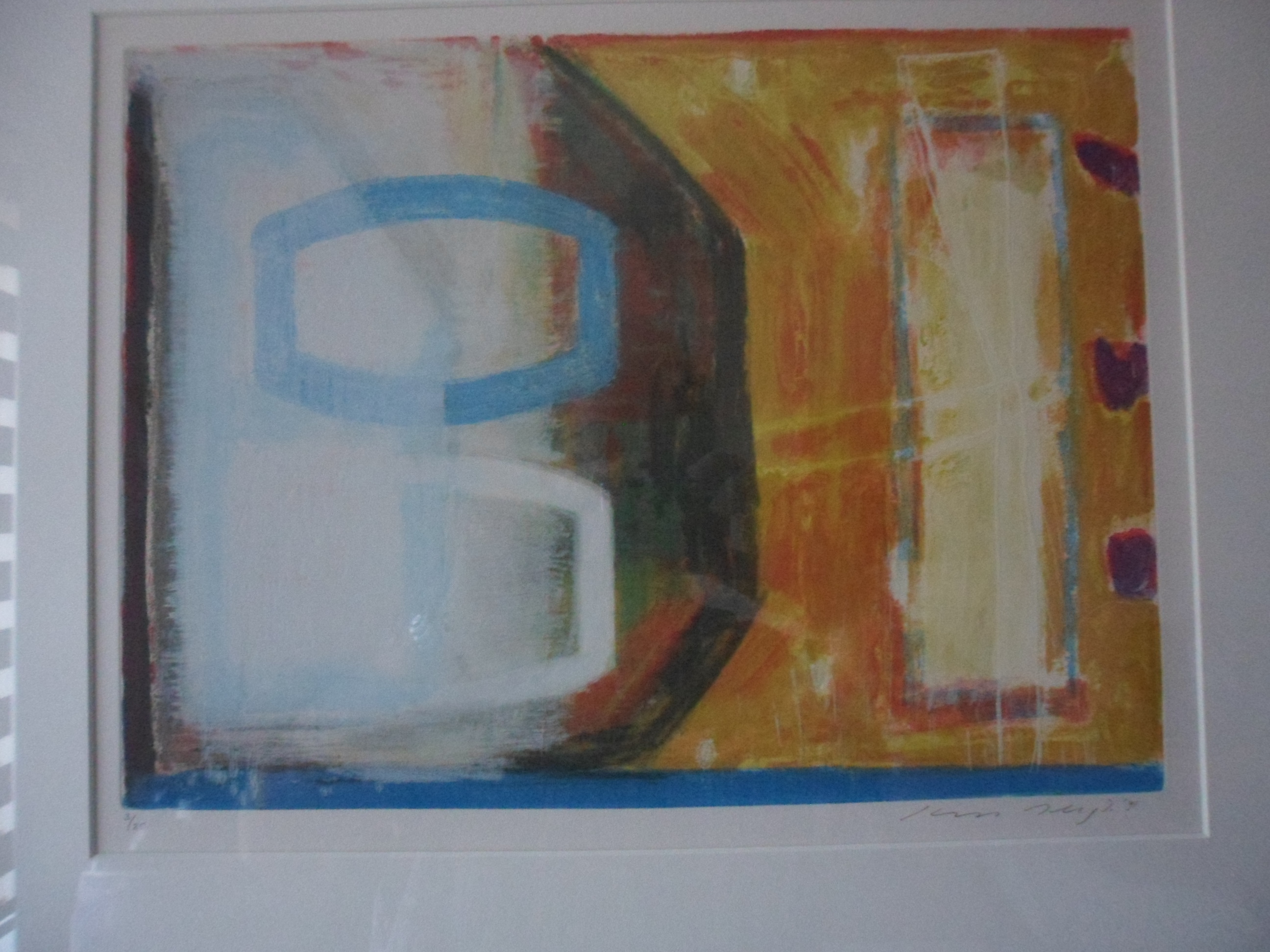 Kees Slegt - Kleuren ets op papier, zonder titel kopen? Bied vanaf 20!