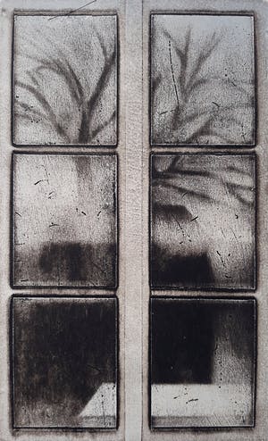 Elmar Gille - Raam, ets kopen? Bied vanaf 50!