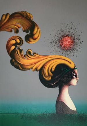 Pierre Henri Jacqout - Originele kleurenlitho – handgesigneerd - EA kopen? Bied vanaf 60!