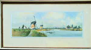 Marius de Jongere - Molens aan het water verkocht voor € 119!