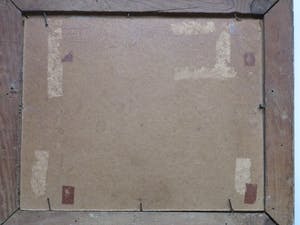 Willem Witjens - Wintergezicht bij de sluis - Olieverf / Marouflé kopen? Bied vanaf 200!