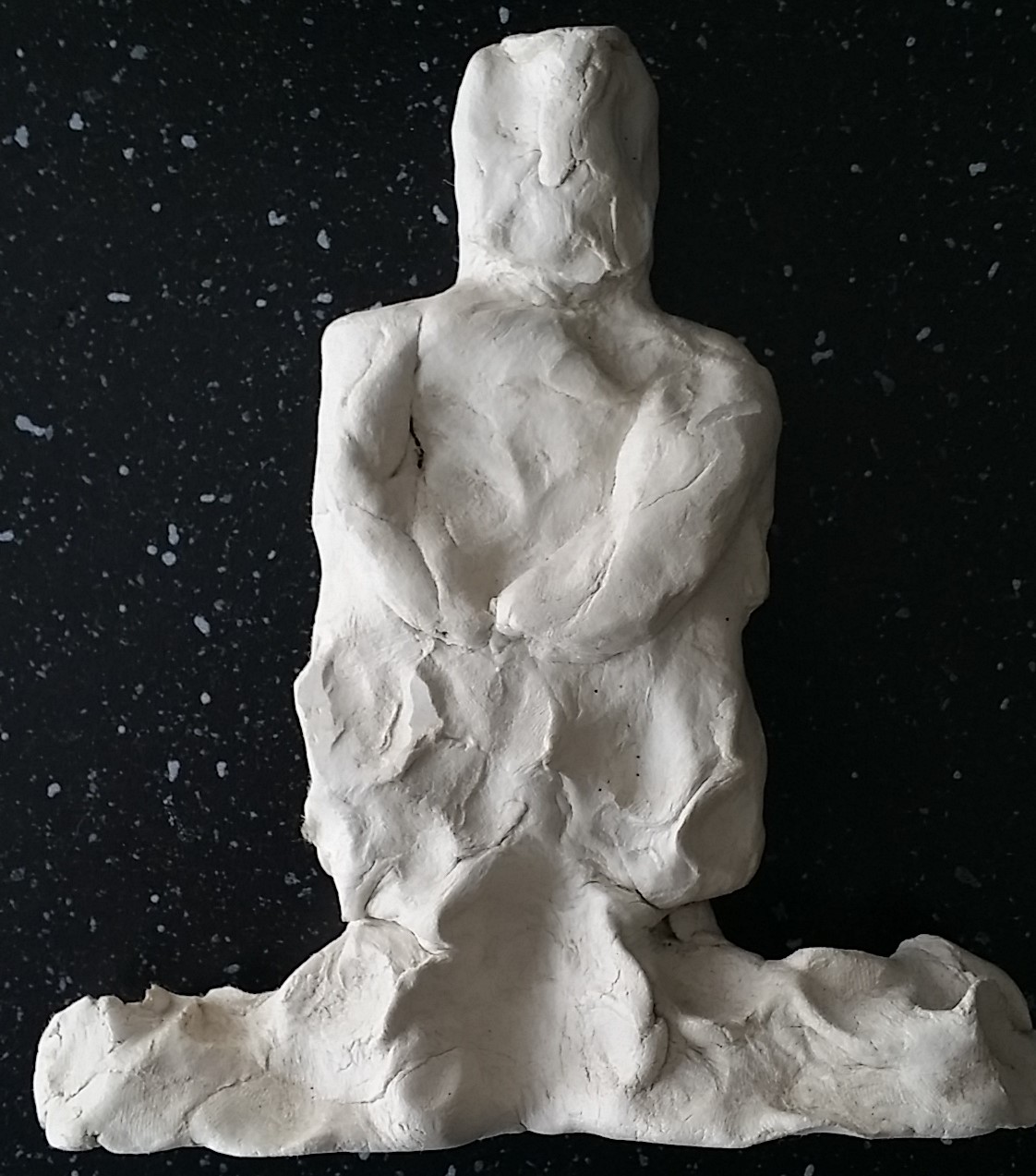 Anton Heyboer - Beeldje - Onschuld verkocht voor € 250!