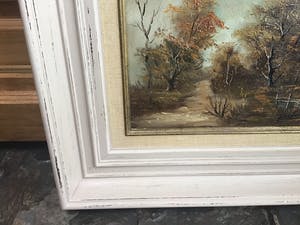 Niet of onleesbaar gesigneerd - Bospad. kopen? Bied vanaf 1!