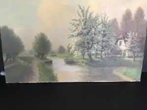 Jacobus Leonardus van der Meide - Schilderij landschap kopen? Bied vanaf 75!