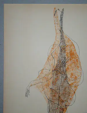 Henri Laurens - Personage - 1951 - Originele lithografie - Mourlot - Met monogram kopen? Bied vanaf 100!
