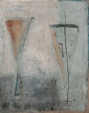 Hannah Kockx - Gemengde techniek op papier, Songlines - Ingelijst kopen? Bied vanaf 35!