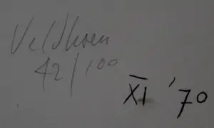 Aat Veldhoen - Litho - 1970 kopen? Bied vanaf 80!