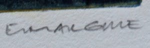 Elmar Gille - Portefeuille met 10 etsen: De Haagse Etsclub - 1993 kopen? Bied vanaf 550!
