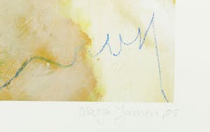 Marja Jansen - Pigmentdruk (handbewerkt), Abstracte compositie kopen? Bied vanaf 40!