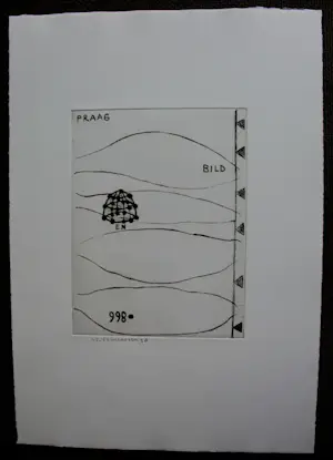 Reinier Lucassen - Ets: Praag Bild - 1998 kopen? Bied vanaf 100!