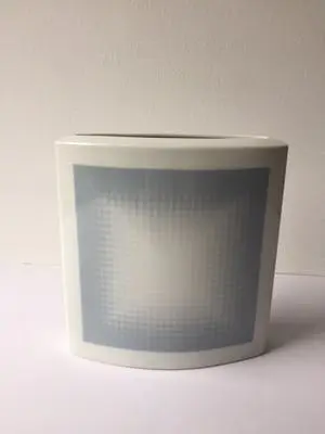 Rosenthal - Zeldzame porseleinen vaas/object van Victor Vasarely Das Feld kopen? Bied vanaf 275!