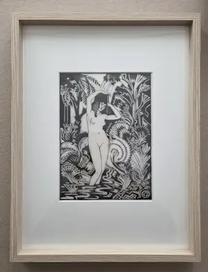 Henri van der Stok - Nimf. Houtsnijdersnummer Wendingen. kopen? Bied vanaf 79!