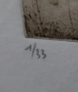 Richard Texier - Ingelijste ets: la ilé du monde kopen? Bied vanaf 99!