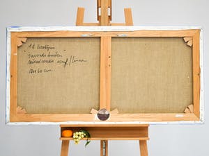 Ad Verstijnen - s'Avonds buiten - Groot kopen? Bied vanaf 350!