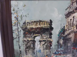 Louis Charles Basset - Tafereel op de Arc de Triomphe kopen? Bied vanaf 150!