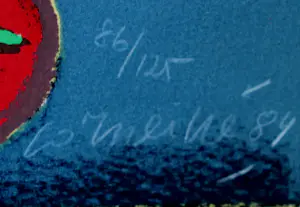 Corneille - Litho: De lelie en het feest - 1984 kopen? Bied vanaf 395!