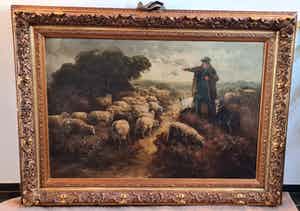 Henry Schouten - Herder met schapen verkocht voor € 1000!