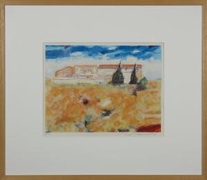 Willem Brauck - Zeefdruk, Suze - Ingelijst kopen? Bied vanaf 20!