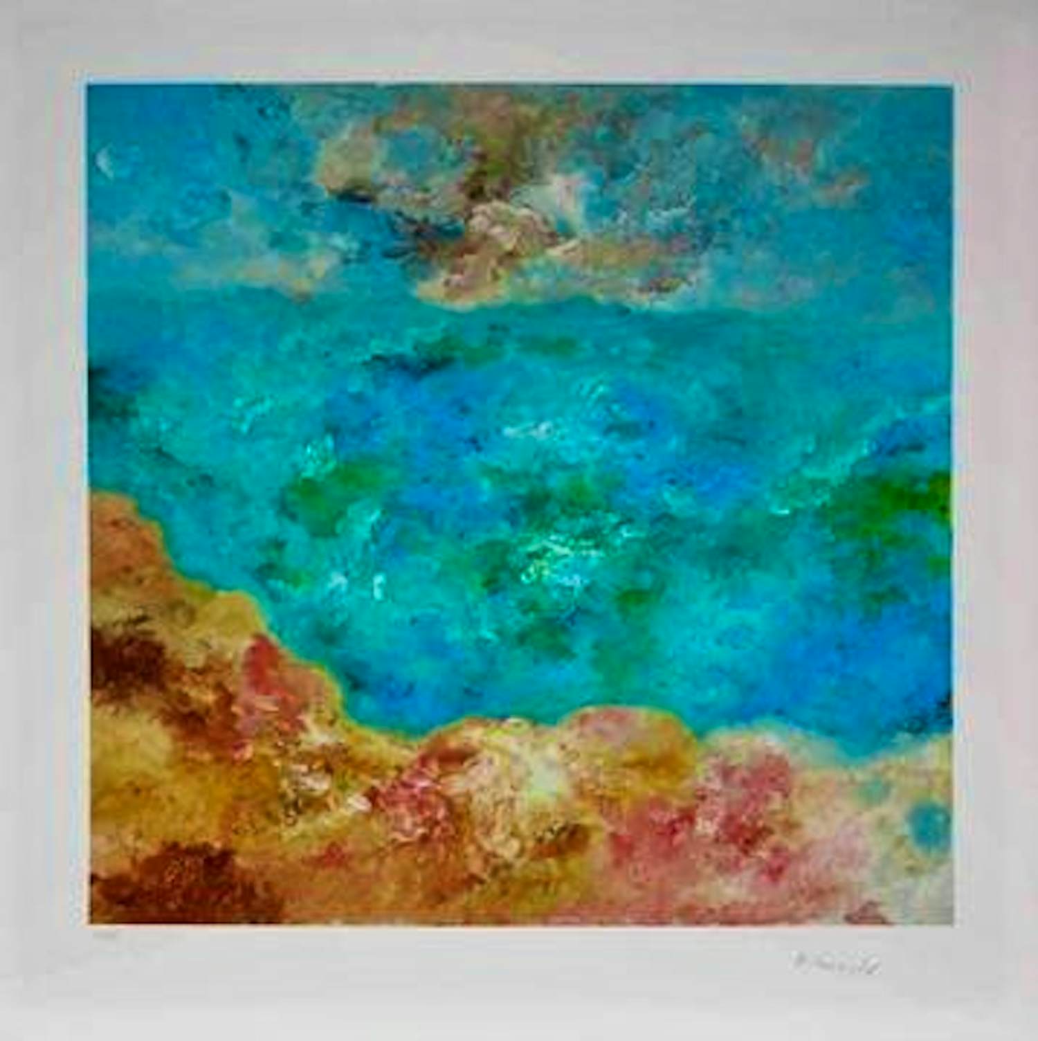 Armando - Kleurengiclee DAS MEER Handgesigneerd---25EX kopen? Bied vanaf 189!