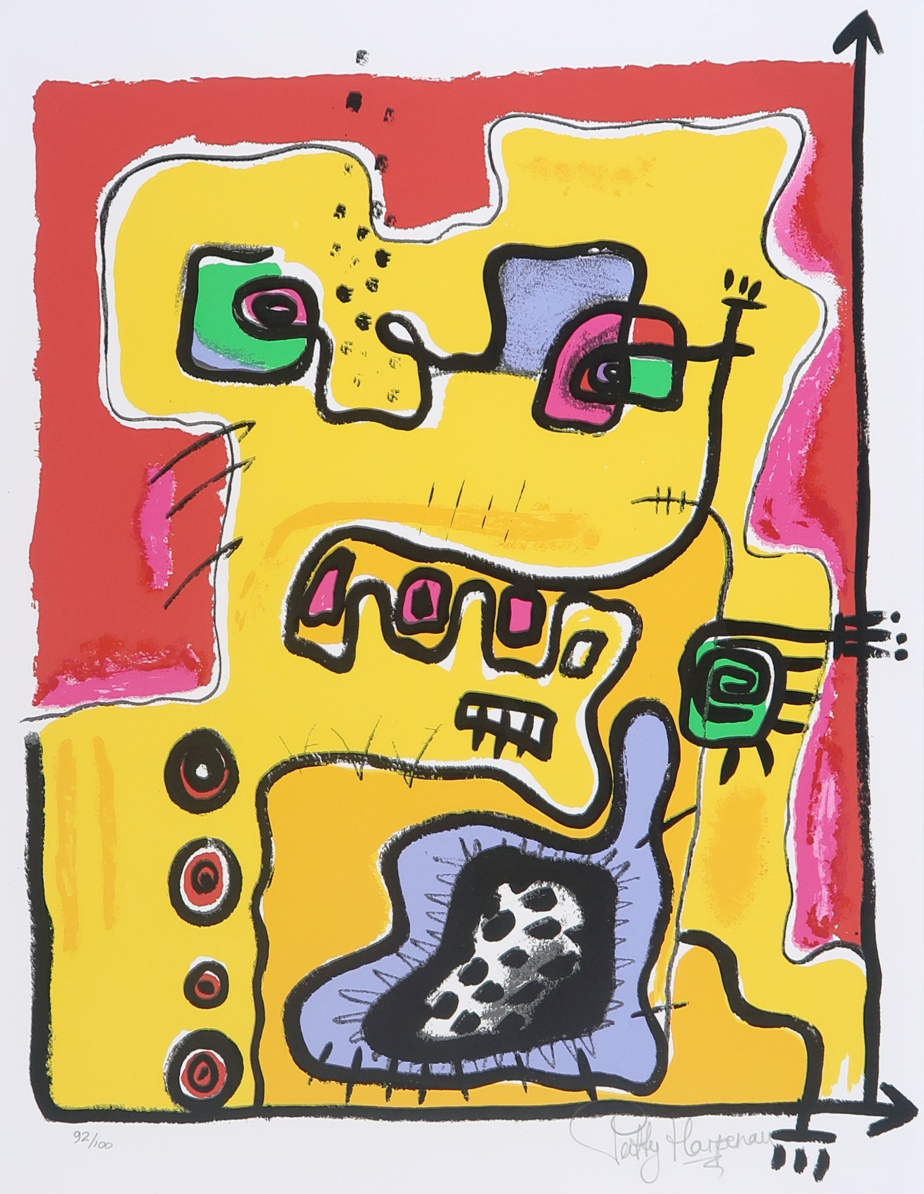 Patty Harpenau - Zeefdruk, Zonder titel kopen? Bied vanaf 20!