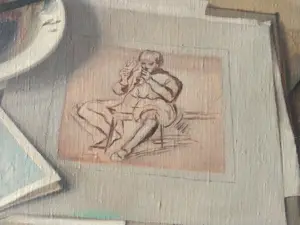 Jan Schouten - Realistisch stilleven met kunstenaarsattributen kopen? Bied vanaf 400!