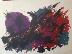 AcheterAlfred Manessier - Litho, Vietnam? Enchérissez de 30!