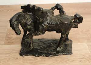 Frank Letterie - Frank Letterie - brons: 2 paarden verkocht voor € 799!
