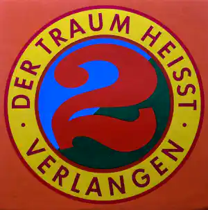 Robert Indiana - '' Der Traum Heisst Verlangen "' verkauft für € 45!