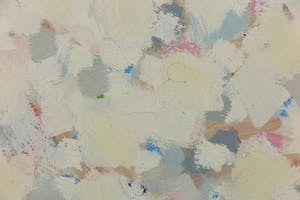 Roel Elzinga - Olieverf op doek, Abstracte compositie - Ingelijst kopen? Bied vanaf 50!