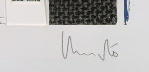 Christo - Handgesigneerd exemplaar Wrapped Reichstag - Ingelijst kopen? Bied vanaf 1!