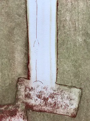 Jan Montyn - kleurenets | 'Drijvende landen' | 1988 kopen? Bied vanaf 1!