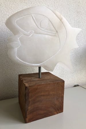 Niet of onleesbaar gesigneerd - Beeldhouwwerk in de stijl van Picasso/Dali kopen? Bied vanaf 1!