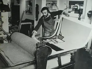 Fon Klement - De 3 hardboard drukblokken van de boardsnede ‘Notatie’ - 1968 kopen? Bied vanaf 1!
